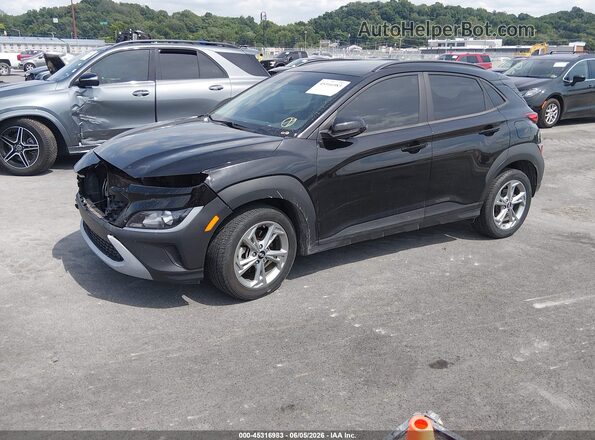 KM8K6CAB4PU936677 2023 HYUNDAI KONA Black Vista tres cuartos delantera izquierda