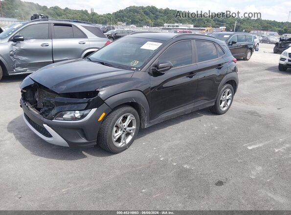 KM8K6CAB4PU936677 2023 HYUNDAI KONA Black Trasero derecho