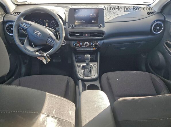 KM8K6CAB4PU938008 2023 HYUNDAI KONA White Widok deski rozdzielczej