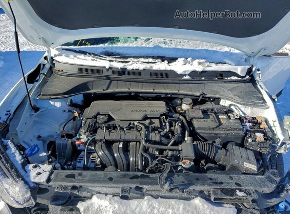 KM8K6CAB4PU938008 2023 HYUNDAI KONA White Widok wnętrza z tyłu