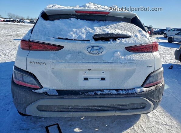 KM8K6CAB4PU938008 2023 HYUNDAI KONA White Widok z tyłu