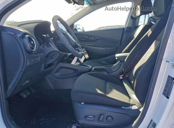 KM8K6CAB4PU938008 2023 HYUNDAI KONA White Widok wnętrza z przodu