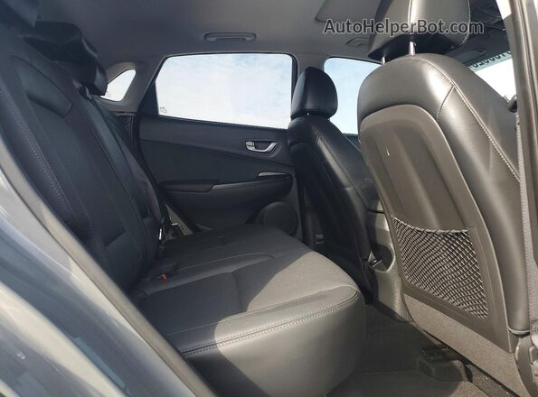 KM8K6CAB5PU955271 2023 HYUNDAI KONA Gray Вид задніх сидінь