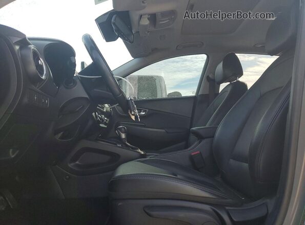 KM8K6CAB5PU955271 2023 HYUNDAI KONA Gray Вид салону спереду