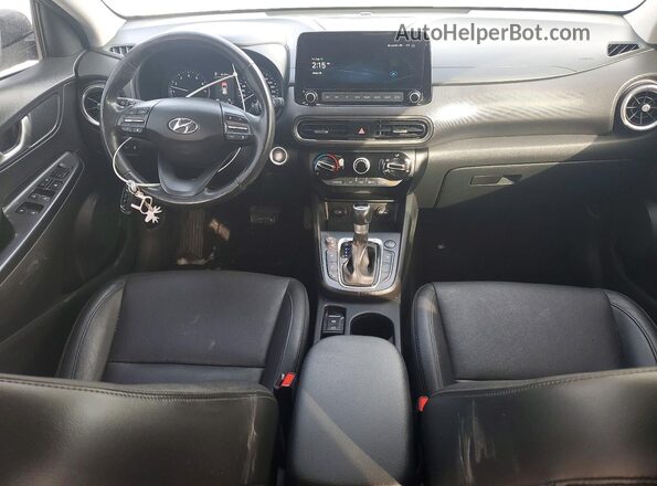 KM8K6CAB5PU955271 2023 HYUNDAI KONA Gray Вид панелі приладів