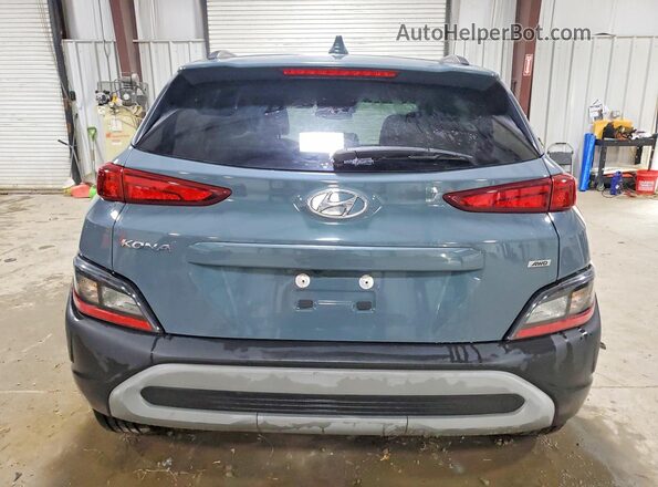 KM8K6CAB7NU854102 2022 HYUNDAI KONA Серый Вид сзади
