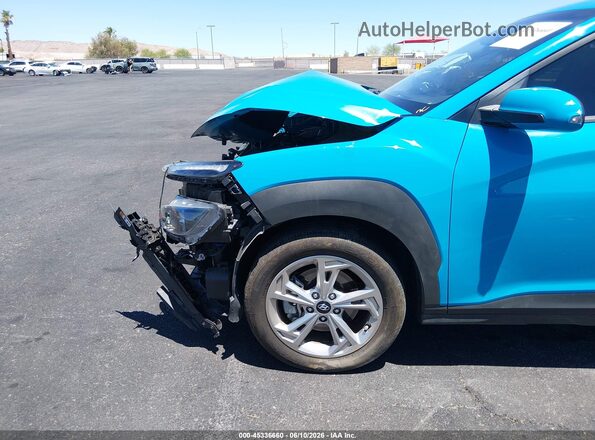 KM8K6CAB7NU902486 2022 HYUNDAI KONA Light Blue 