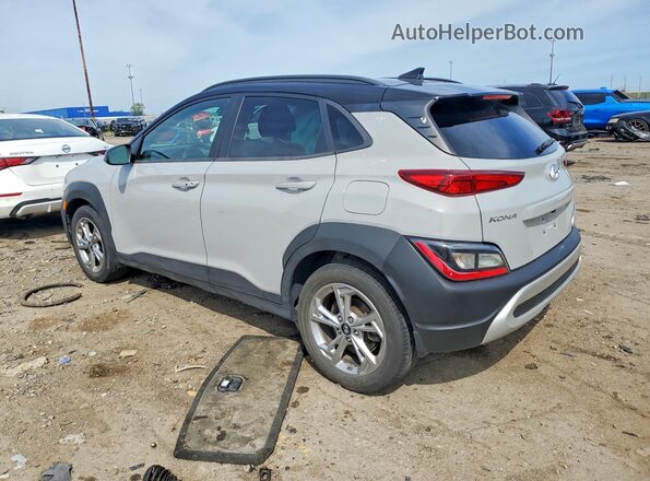KM8K6CAB8NU914906 2022 HYUNDAI KONA Silver Trasero izquierdo