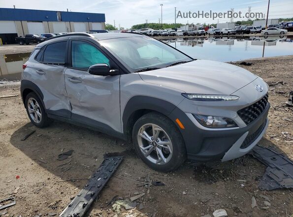KM8K6CAB8NU914906 2022 HYUNDAI KONA Silver Delantero derecho