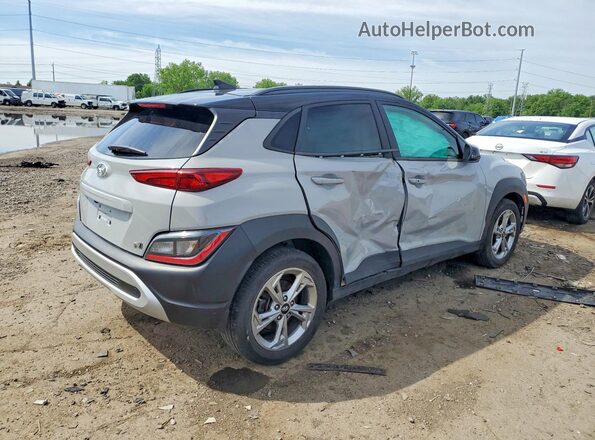 KM8K6CAB8NU914906 2022 HYUNDAI KONA Silver Trasero derecho