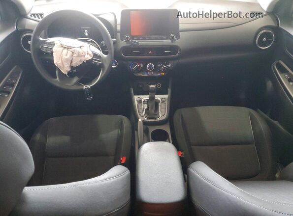 KM8K6CAB8PU020732 2023 HYUNDAI KONA Gray Dashboard view