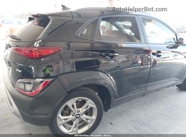 KM8K6CAB8PU964689 2023 HYUNDAI KONA Black Вид спереду