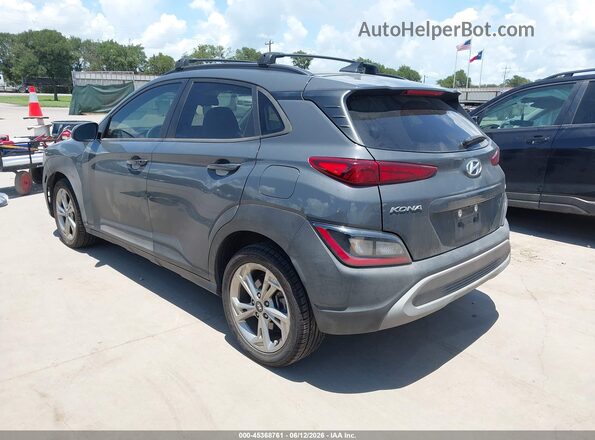 KM8K6CAB9PU985146 2023 HYUNDAI KONA Gray Trasero izquierdo