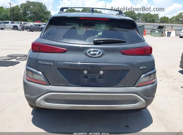KM8K6CAB9PU985146 2023 HYUNDAI KONA Gray 