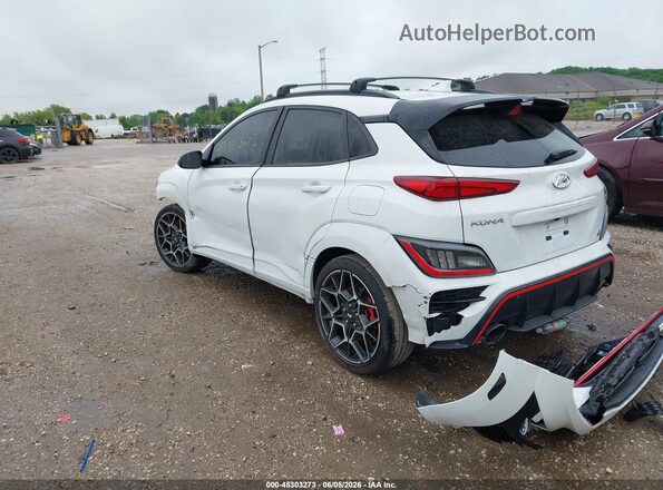 KM8KH3AC3PU005994 2023 HYUNDAI KONA N White Tył lewy
