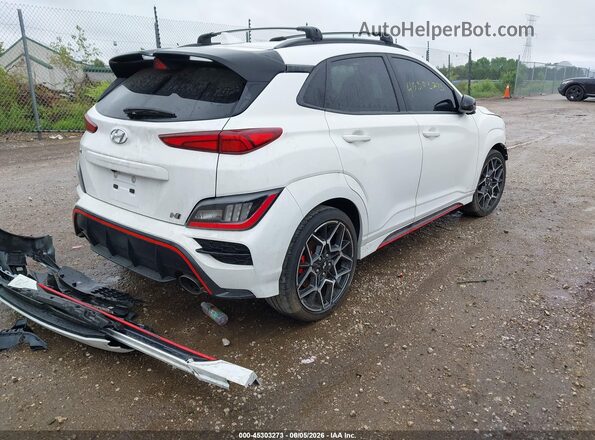 KM8KH3AC3PU005994 2023 HYUNDAI KONA N White Tył prawy