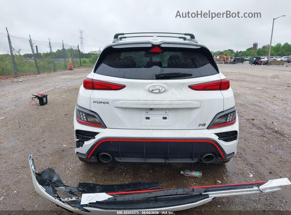 KM8KH3AC3PU005994 2023 HYUNDAI KONA N White 