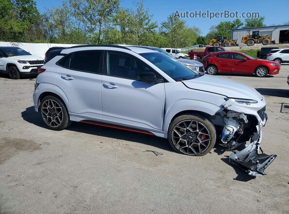 KM8KH3AC6NU001841 2022 HYUNDAI KONA White Delantero derecho