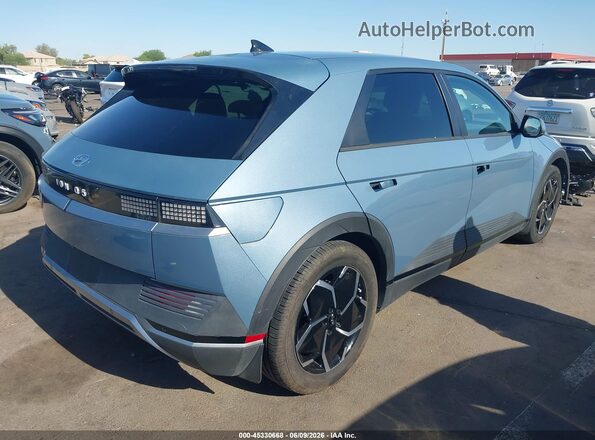 KM8KM4AB9NU096419 2022 HYUNDAI IONIQ 5 Light Blue Задняя правая четверть