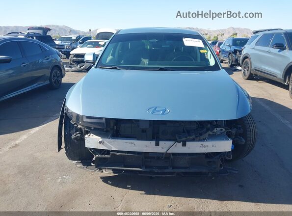 KM8KM4AB9NU096419 2022 HYUNDAI IONIQ 5 Light Blue Вид задней части салона