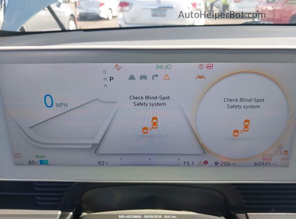 KM8KM4AB9NU096419 2022 HYUNDAI IONIQ 5 Light Blue 