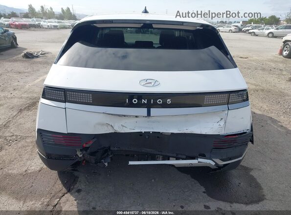 KM8KM4AE0NU053047 2022 HYUNDAI IONIQ 5 White Դիմացի տեսք