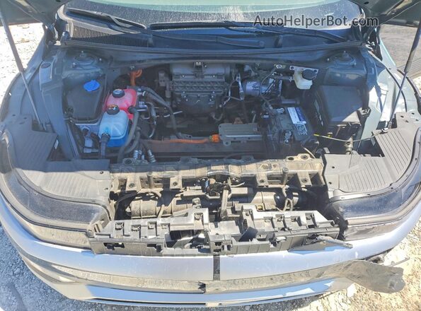 KM8KM4AE1NU080239 2022 HYUNDAI IONIQ Turquoise Vista del compartimento del motor