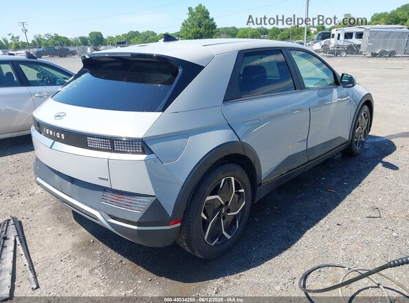 KM8KMDAF2NU096703 2022 HYUNDAI IONIQ 5 Silver Rear right