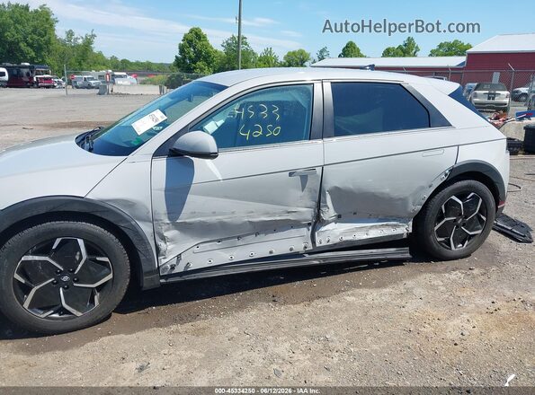 KM8KMDAF2NU096703 2022 HYUNDAI IONIQ 5 Silver Front view