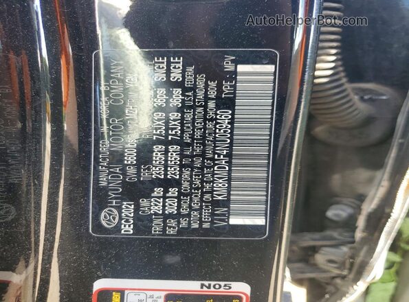 KM8KMDAF4NU059460 2022 HYUNDAI IONIQ Black 