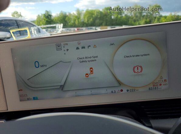 KM8KMDAF4NU059460 2022 HYUNDAI IONIQ Black 