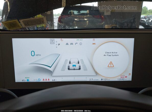 KM8KMDDF2RU258167 2024 HYUNDAI IONIQ 5 Black Widok tylnych siedzeń