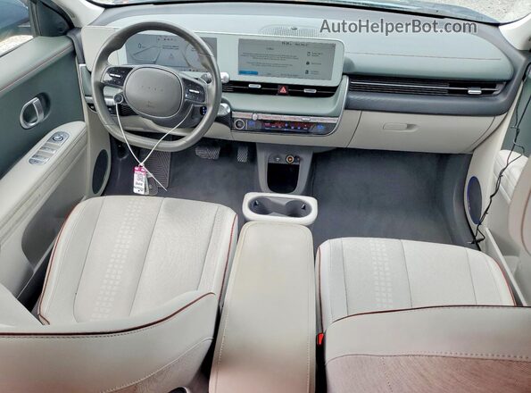 KM8KN4AE3NU080675 2022 HYUNDAI IONIQ Blue Dashboard view