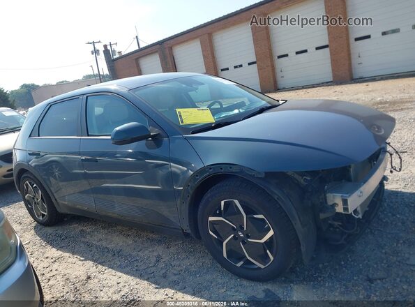 KM8KN4AE6NU073087 2022 HYUNDAI IONIQ 5 Blue Widok wnętrza z tyłu