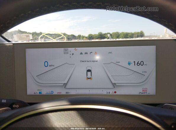 KM8KN4AE9PU161022 2023 HYUNDAI IONIQ 5 Black უკანა სავარძლების ხედი