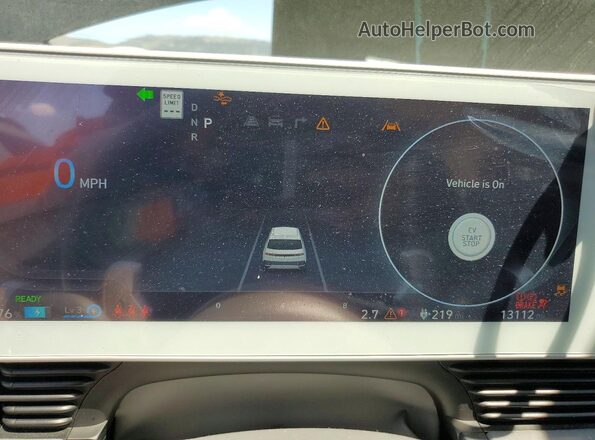 KM8KN4DEXRU263167 2024 HYUNDAI IONIQ Black ხელსაწყოთა პანელის ხედი