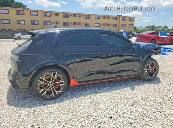 KM8KNDA89SU009342 2025 HYUNDAI IONIQ Black Задня права чверть