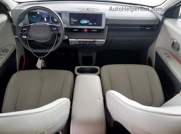 KM8KNDAF0PU216787 2023 HYUNDAI IONIQ White Вид панелі приладів