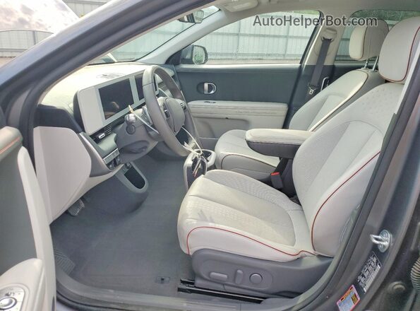 KM8KNDAF2PU204575 2023 HYUNDAI IONIQ Gray Вид салону спереду