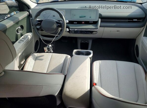 KM8KNDAF2PU204575 2023 HYUNDAI IONIQ Gray Вид панелі приладів