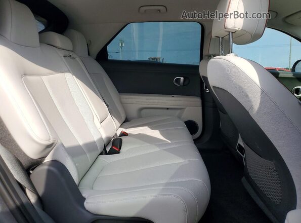 KM8KNDAF2PU204575 2023 HYUNDAI IONIQ Gray Вид задньої частини салону