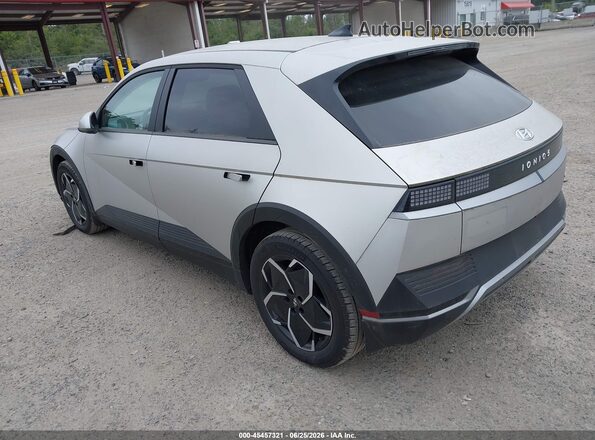 KM8KNDAF2PU215625 2023 HYUNDAI IONIQ 5 Silver უკანა მარცხენა