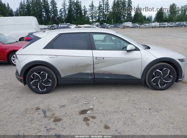 KM8KNDAF2PU215625 2023 HYUNDAI IONIQ 5 Silver უკანა სალონის ხედი