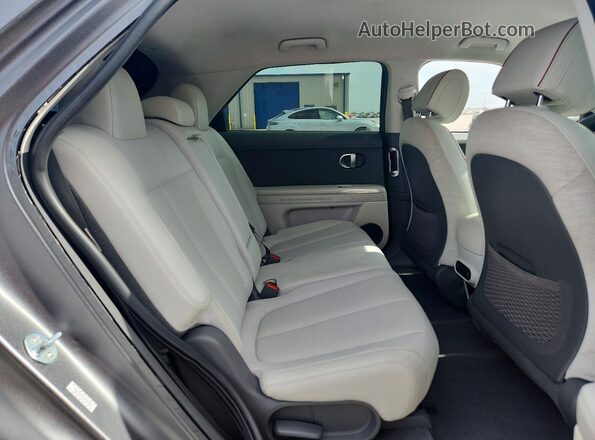 KM8KNDAF4NU056538 2022 HYUNDAI IONIQ Серый Вид задней части салона