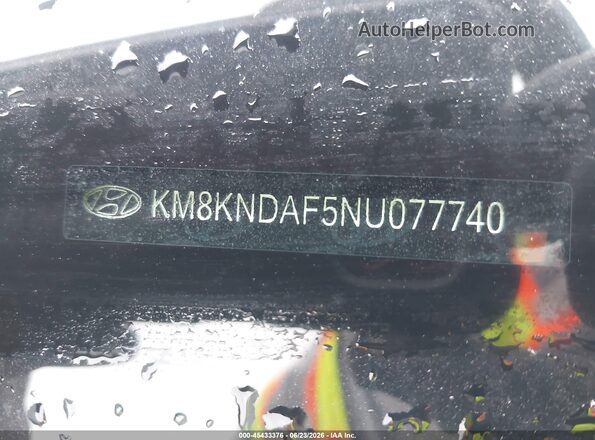 KM8KNDAF5NU077740 2022 HYUNDAI IONIQ 5 Серый Вид подкапотного пространства