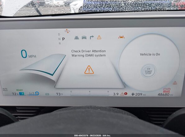 KM8KNDAF5NU077740 2022 HYUNDAI IONIQ 5 Серый 