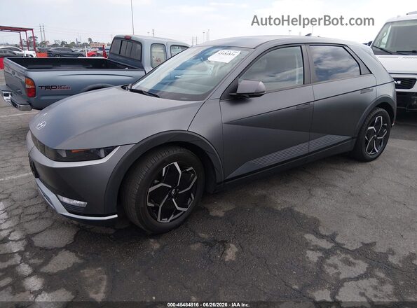 KM8KNDAF5PU198240 2023 HYUNDAI IONIQ 5 Gray Vista tres cuartos delantera izquierda