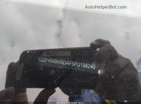 KM8KNDAF5PU198240 2023 HYUNDAI IONIQ 5 Gray Vista del compartimento del motor