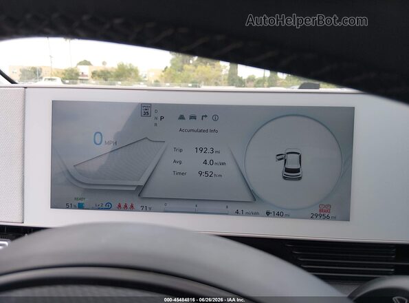 KM8KNDAF5PU198240 2023 HYUNDAI IONIQ 5 Gray Vista de los asientos traseros