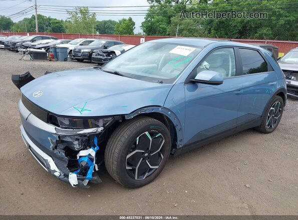 KM8KNDAF7NU103805 2022 HYUNDAI IONIQ 5 Blue Vista frontal